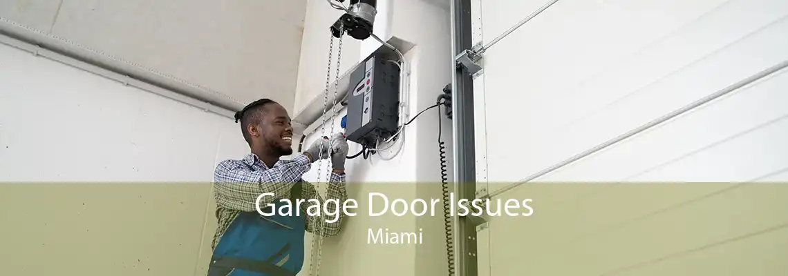 Garage Door Issues Miami