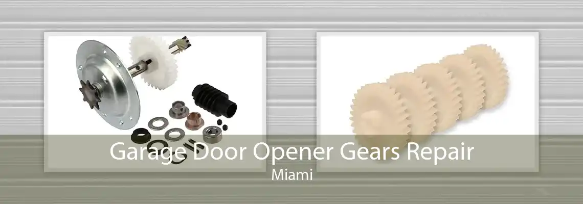 Garage Door Opener Gears Repair Miami