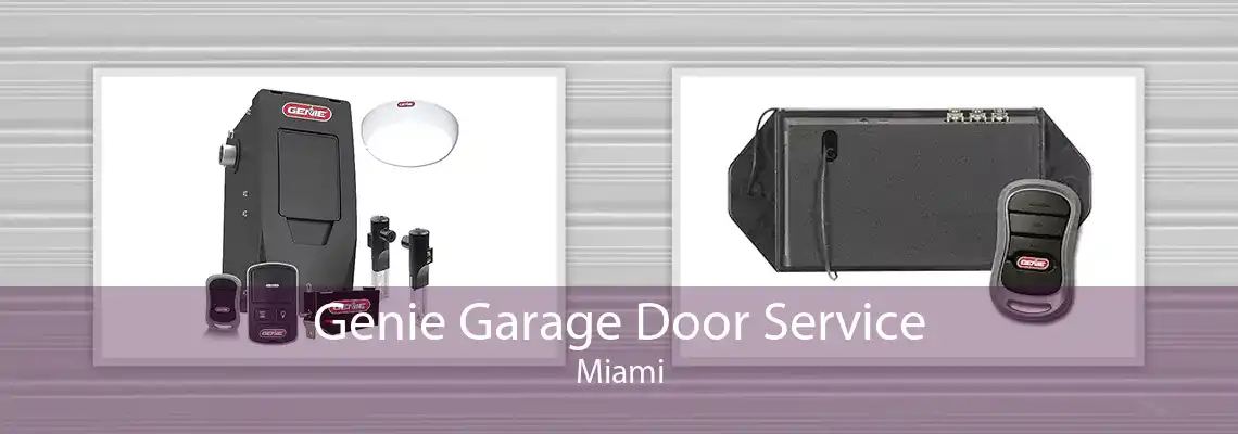 Genie Garage Door Service Miami