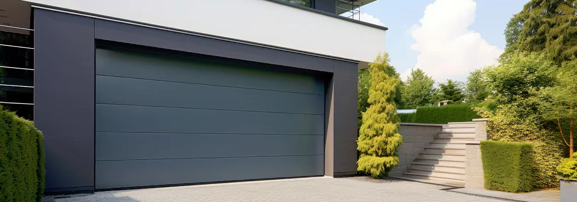 Haas Galvanized Steel Garage Door in Miami