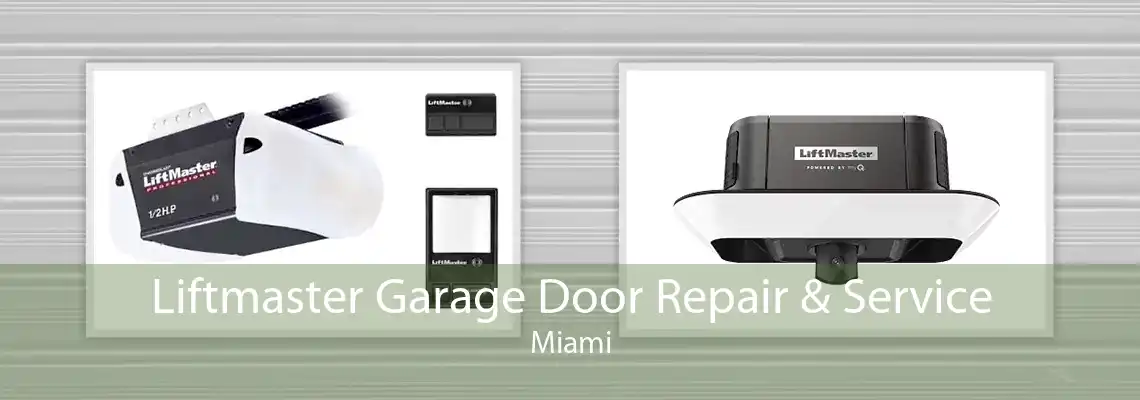 Liftmaster Garage Door Repair & Service Miami